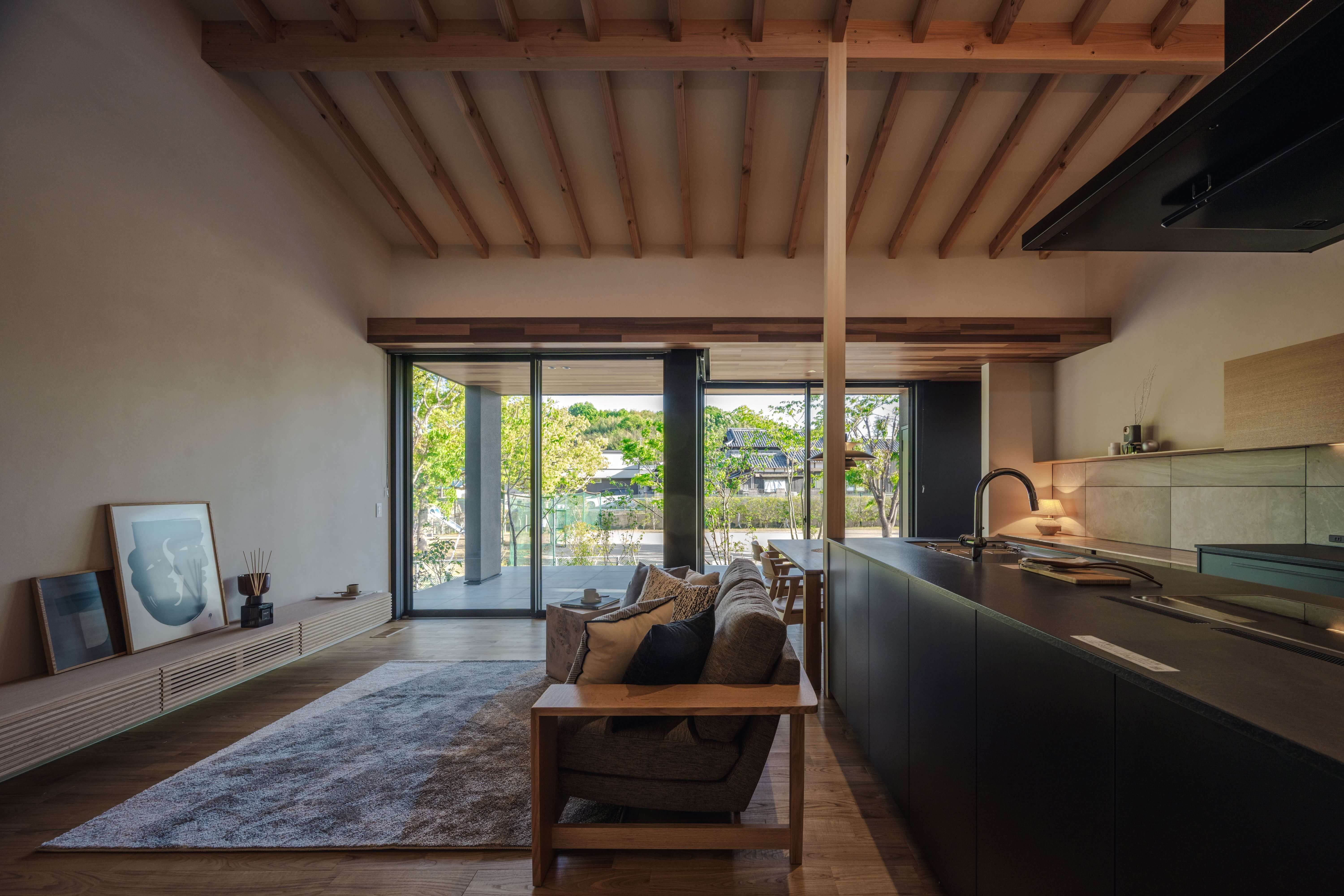 岡山市 M様邸 外とつながるリビング